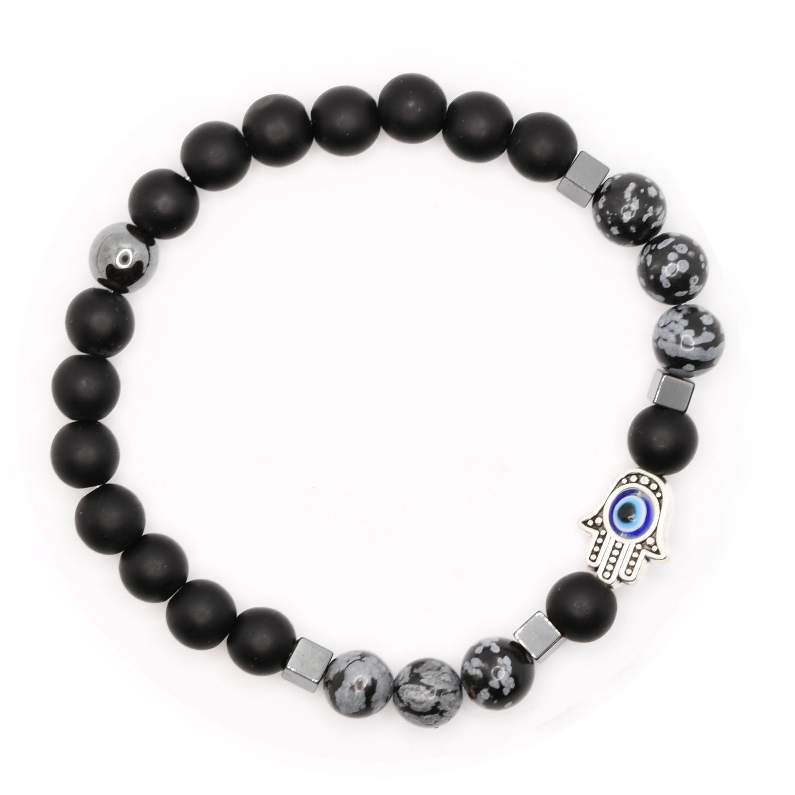 Tiger's Eye Black Obsidian Hematite Triple Protection Crystal Bracelet For  Men And Women – Astro Crystal Mart